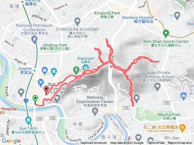 仙跡岩（溝子口、麥田支線、景興國小）