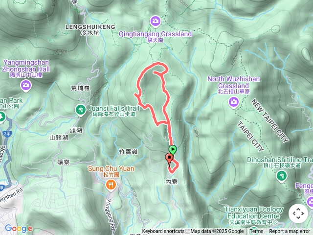 內寮古道竹松山