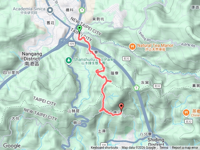 南港大豐山、更寮腳山、山豬窟尖西北峰、山豬窟尖、山豬窟尖西南峰預覽圖