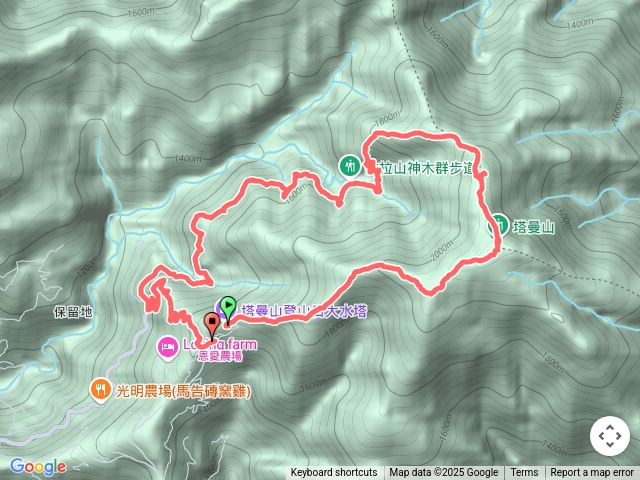 桃園_塔曼山、拉拉山大O