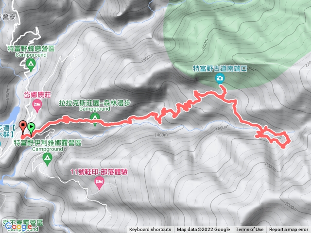 拉拉喀斯神木群