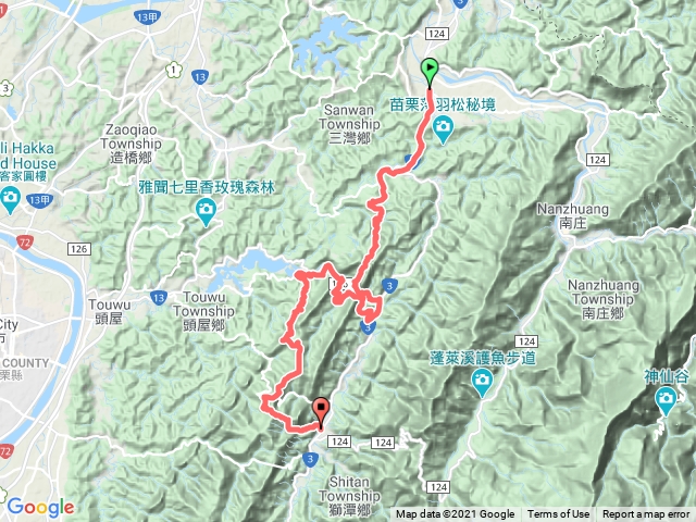 20210403樟細之三灣員林站到獅潭義民廟