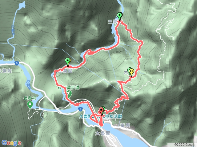 太魯閣遊客中心-砂卡礑步道