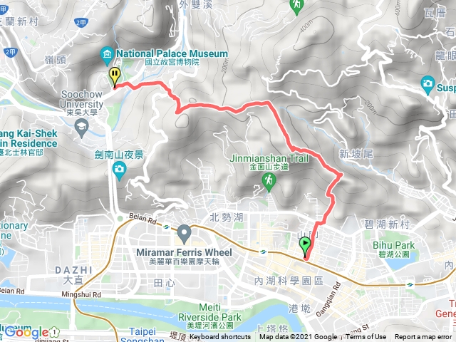 麗山街登金面山下故宮
