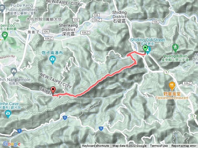 筆架山越嶺登山步道