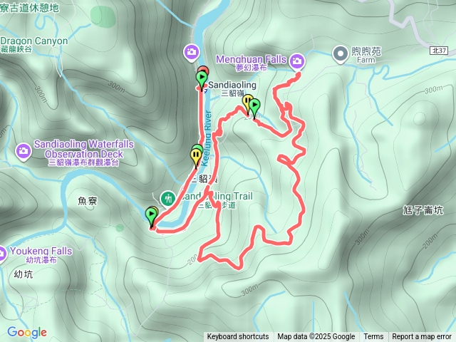 1140921三貂嶺夢幻寺（瀑布）健行