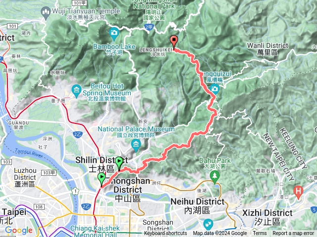 20240113_劍潭到擎天崗