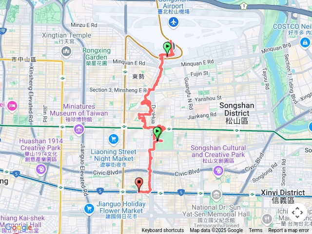松山機場-小巨蛋-頂好商圈