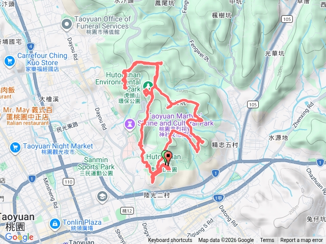 虎頭山13連峰預覽圖