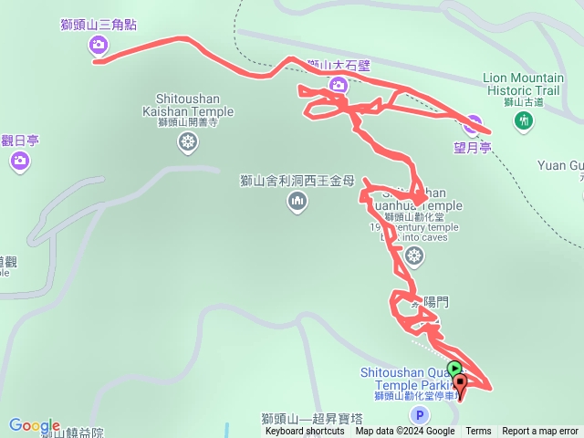 獅頭山步道預覽圖