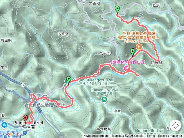 20250525 漁光派出所 大舌湖健行步道 粗石斛、虎寮潭吊橋 北勢溪自行車道  坪林老街