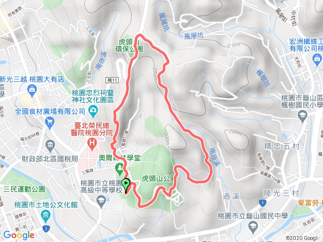 20200411虎頭山健行