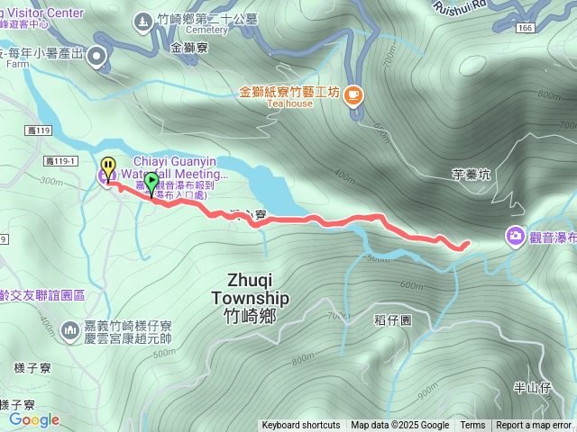 MJ走觀音瀑布步道