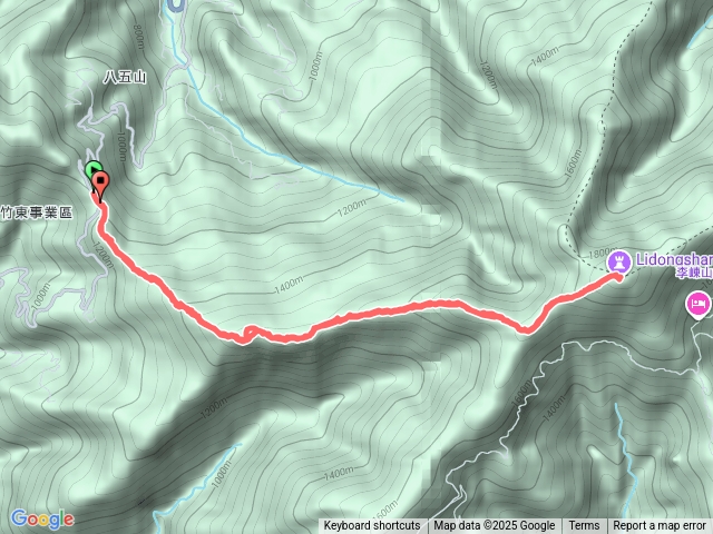 大混山李棟山連走