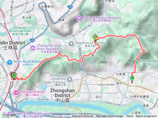 20261004金劍緃走（金面山-劍潭山）預覽圖
