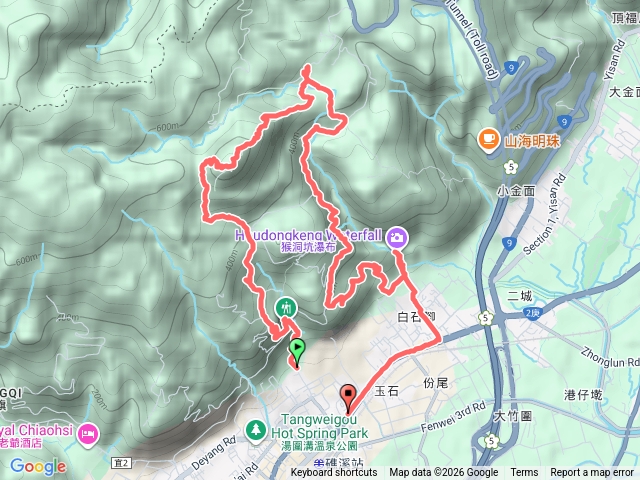 鵲子山+跑馬古道+猴洞坑瀑布預覽圖