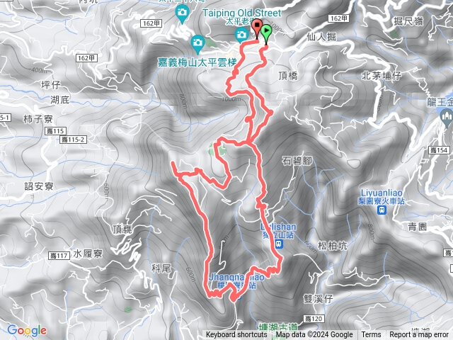 雲嘉8+2連峰