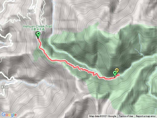 合歡溪步道往返