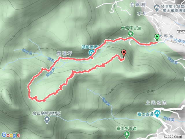 鹿崛坪古道O型 2020-08-22