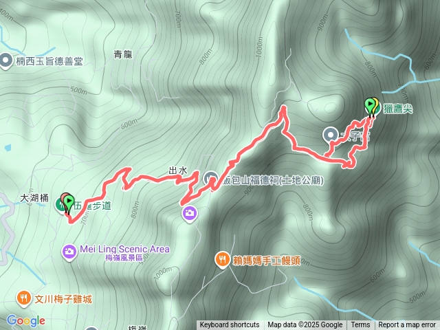 獵鷹尖山、一線天步道預覽圖