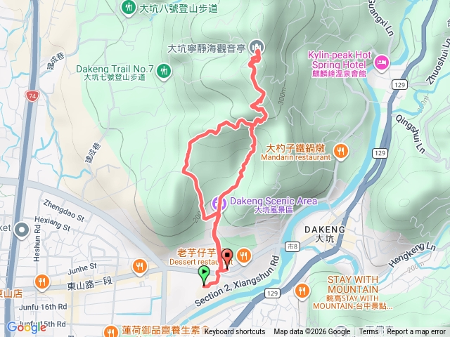 大坑9、9-1步道O型