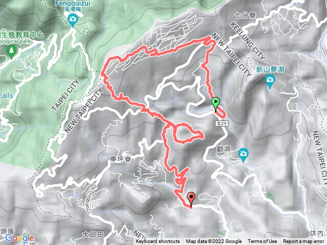 五指山O型走