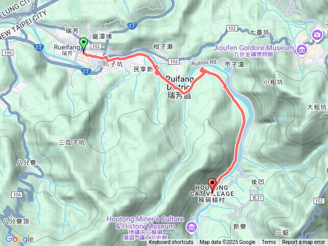 淡蘭古道北路之瑞芳到猴硐