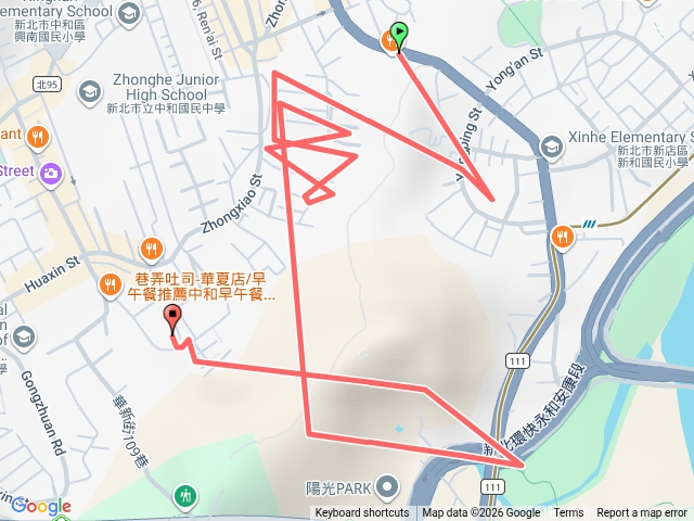 外挖子山到洪爐地山預覽圖