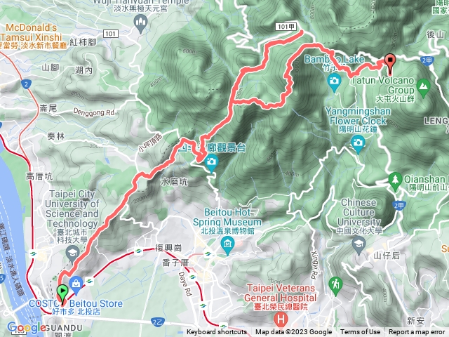 二刷臺北大蹤走1、2段連走