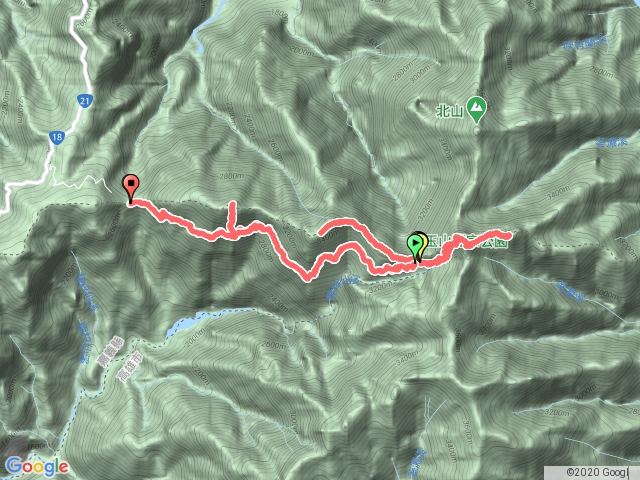 玉山主峰、東峰、西峰、前峰行