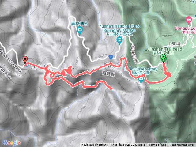 20230702塔特縱走（106K上鹿林山莊-新高口-石山引水道）