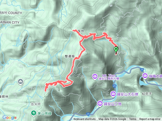 伸苗聯絡道-三縣界山-錫安山-茅山-福祥山-出火-2026-01-16