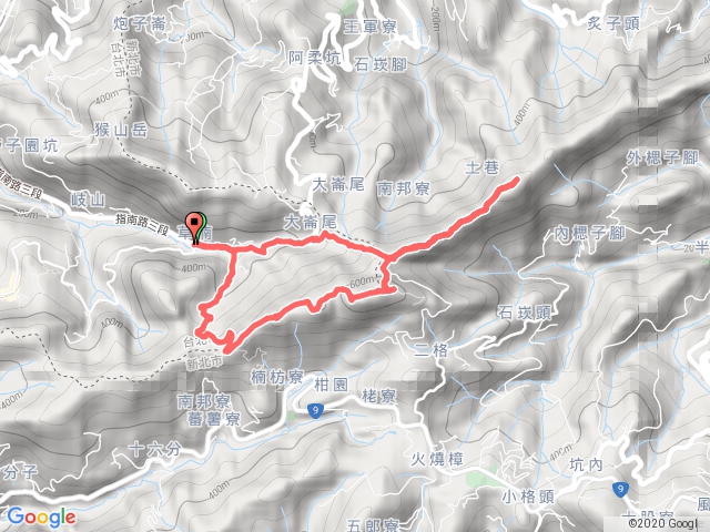 草楠上二格山O型+筆架山