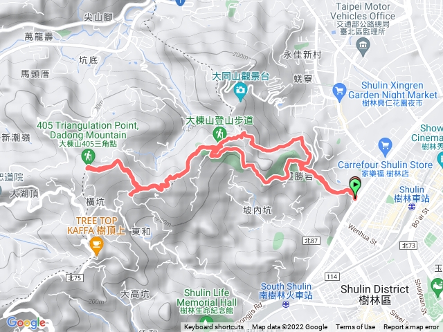 小百岳集起來樹林大棟山、青龍嶺、大同山步道202210021050