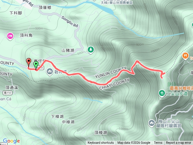 華山4-1步道二尖山預覽圖