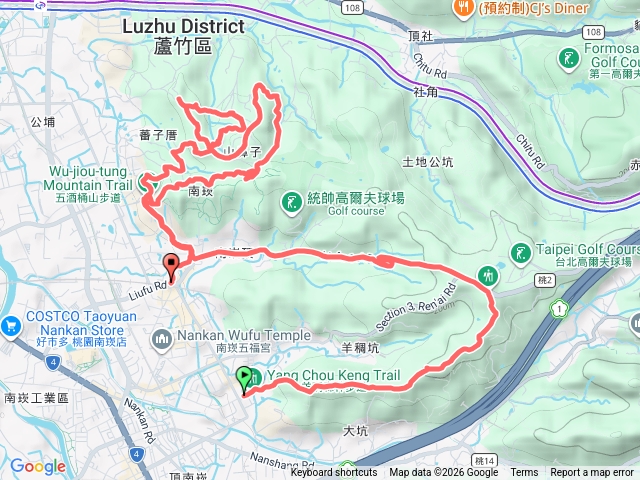 羊稠森林步道連走五酒桶山