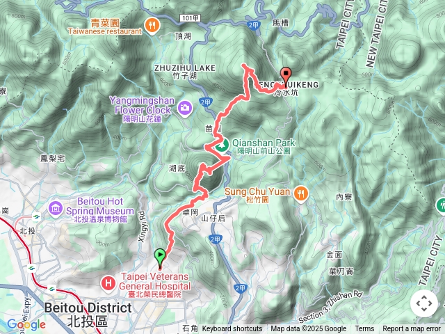 天母古道紗帽山七星山