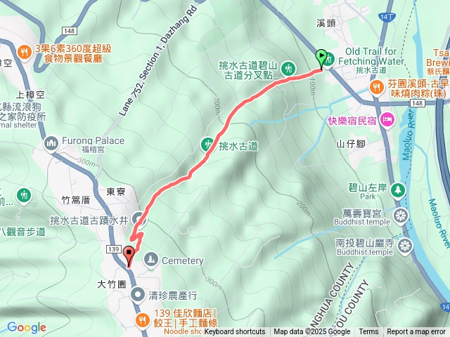 114/7/12彰化縣芬園鄉挑水古道