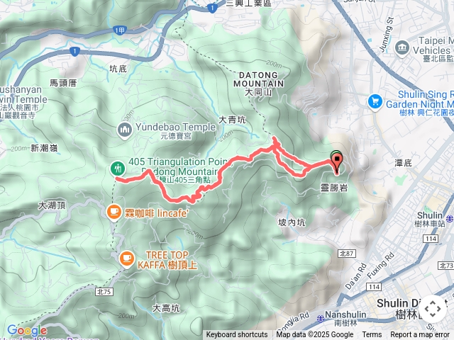 大棟山405三角點