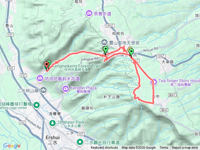 坑內坑步道上松柏坑山預覽圖