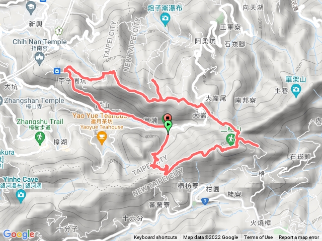 二格山+猴山岳O型