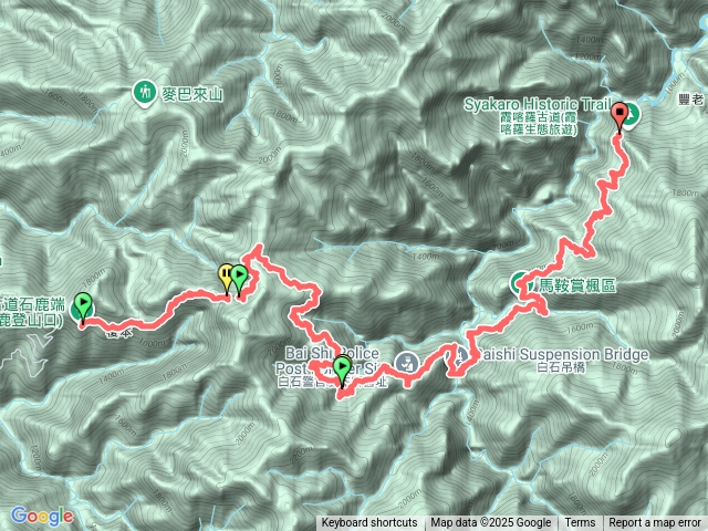 不來啦霞客羅古道