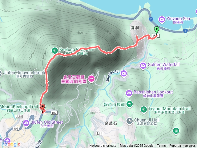 雷霆峰、基隆山