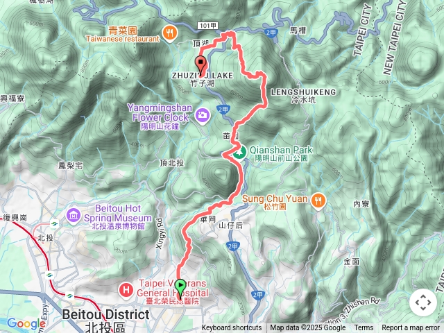 天母古道-七星山-小油坑-竹子湖