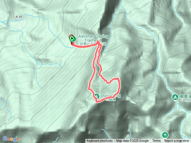 加里山（大坪登山口上杜鵑嶺小Ｏ）預覽圖
