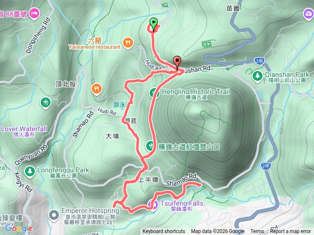 橫嶺古道環狀步道