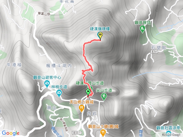 硬漢嶺步道(觀音山)20200830