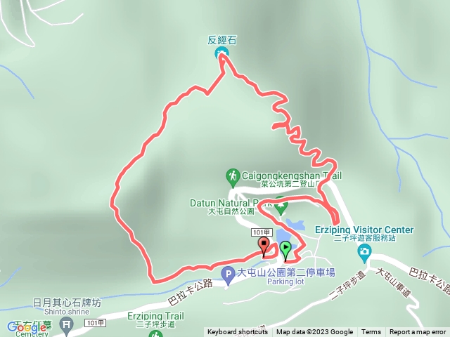 菜公坑山步道 百拉卡山