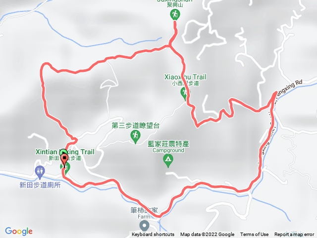 新田登山步道