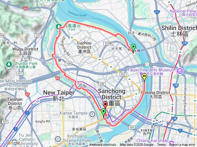 三重環狀自行車道預覽圖